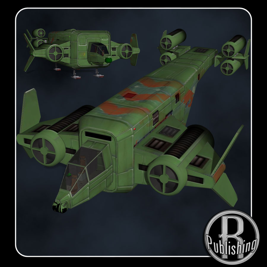 Dropships (Poser, OBJ, VUE & LWO) by N/A