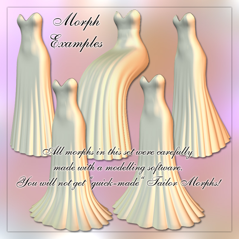 Gown and 6 Styles for Aiko 3 by N/A