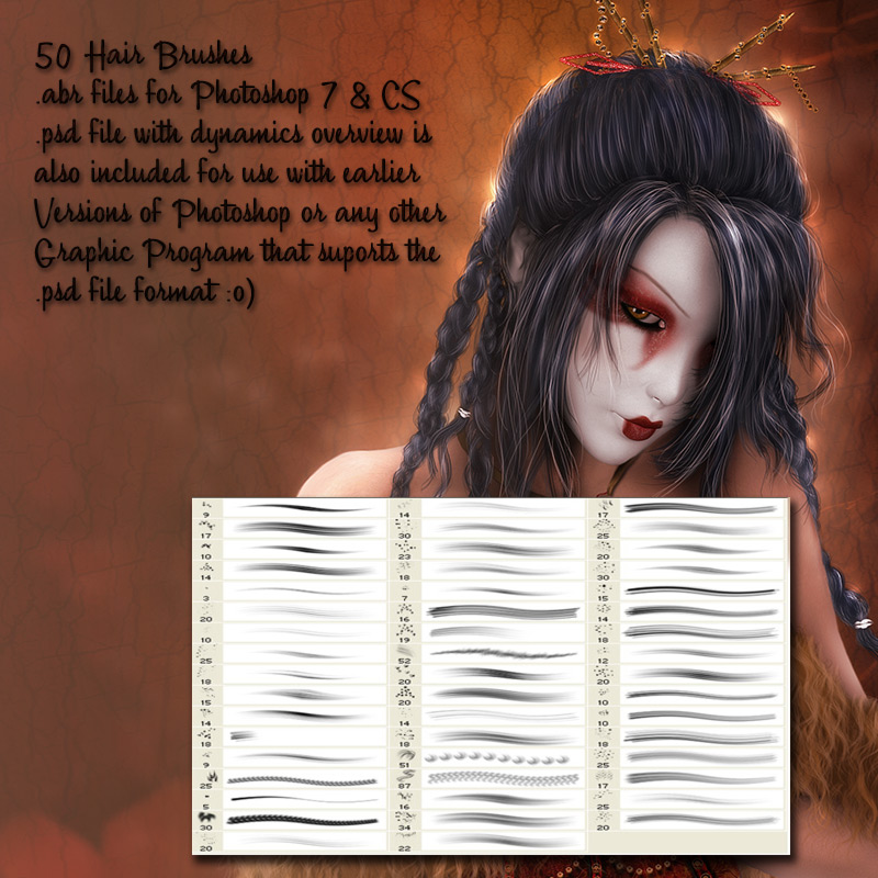 Antje's Hair Brushes by N/A