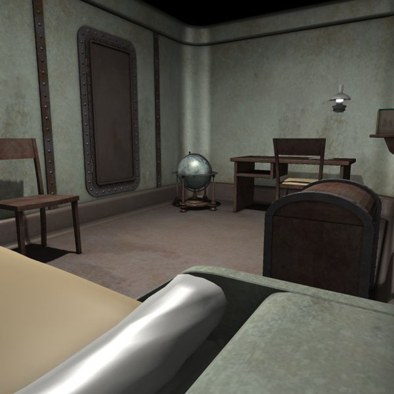 Sailor's Quarters (Poser, VUE & OBJ) by N/A