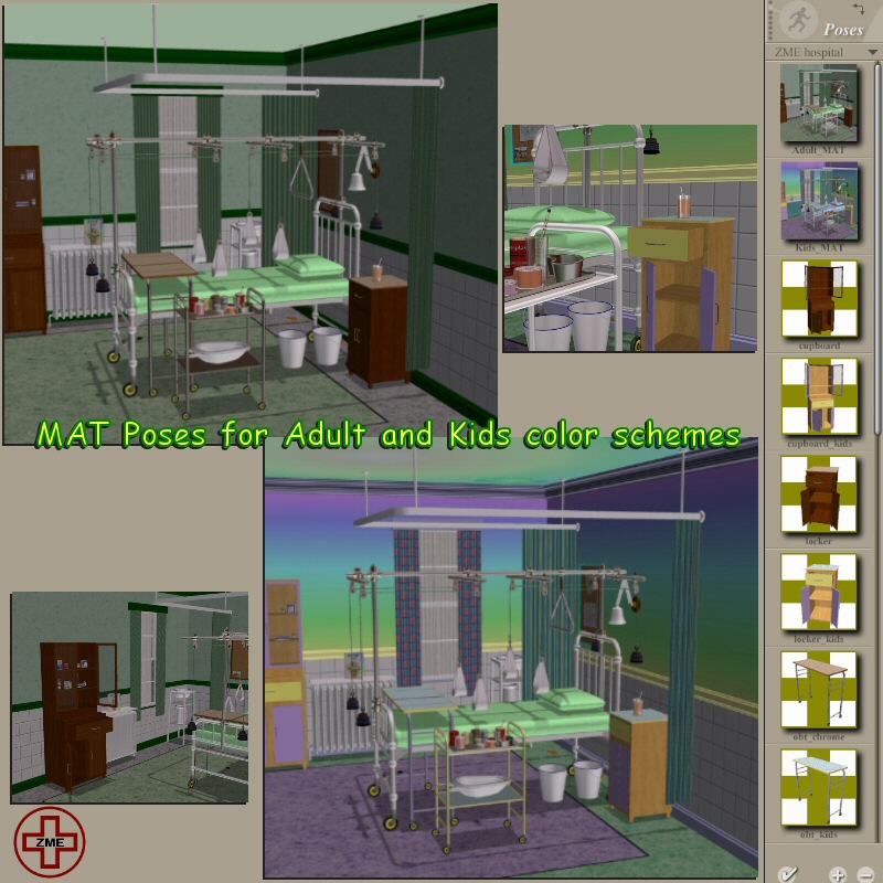 HOSPITAL ROOM SET by N/A