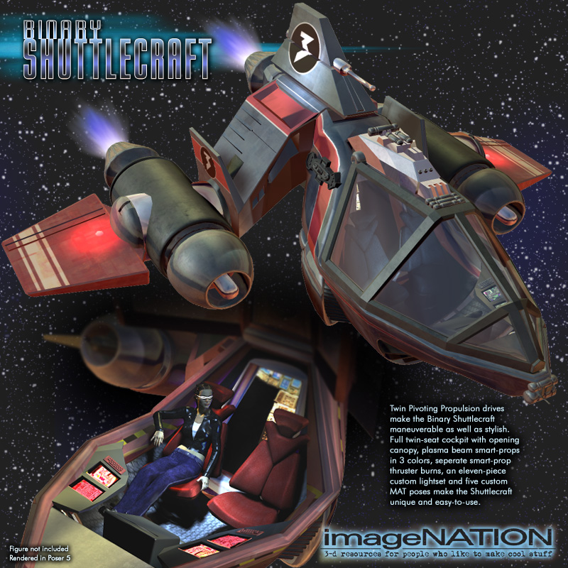 Binary Shuttlecraft by N/A
