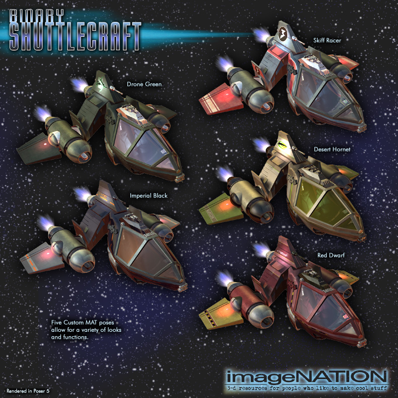 Binary Shuttlecraft by N/A