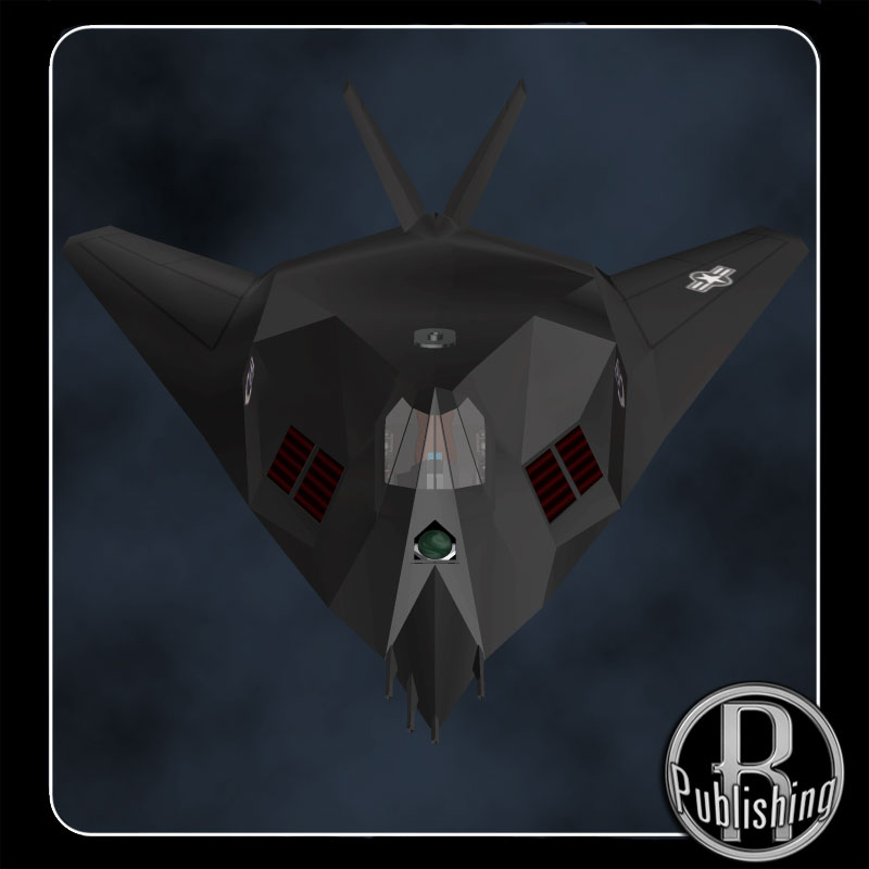 Stealth-type Fighter (Poser, OBJ & Vue) by N/A