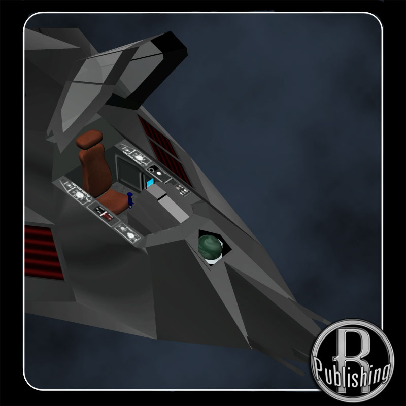 Stealth-type Fighter (Poser, OBJ & Vue) by N/A