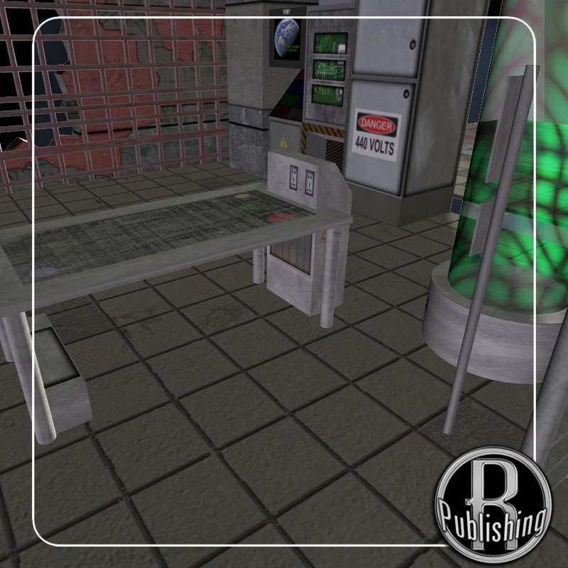 Modular Sci-Fi Enviro (Poser & OBJ) by N/A