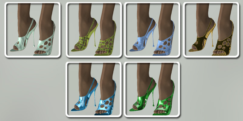 Summer Stilettos & 30 Styles for Vicky 3 by N/A