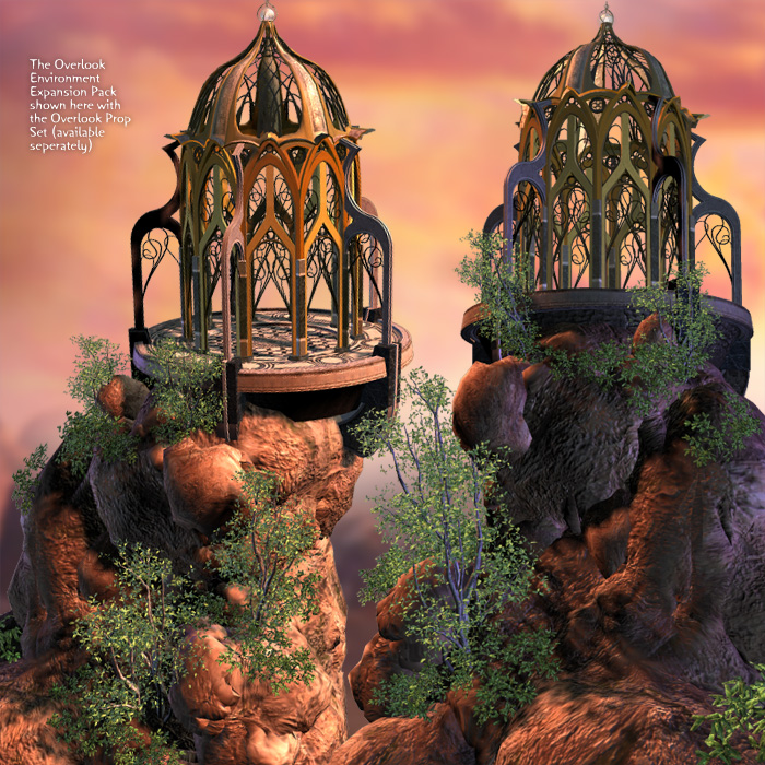 Elfen Citadel: Overlook Tower Environment Pack by N/A