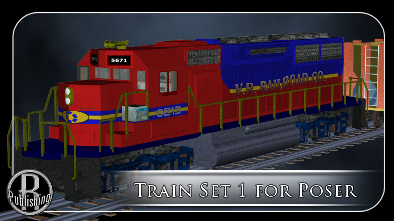 Train Set 1 Poser & OBJ by N/A