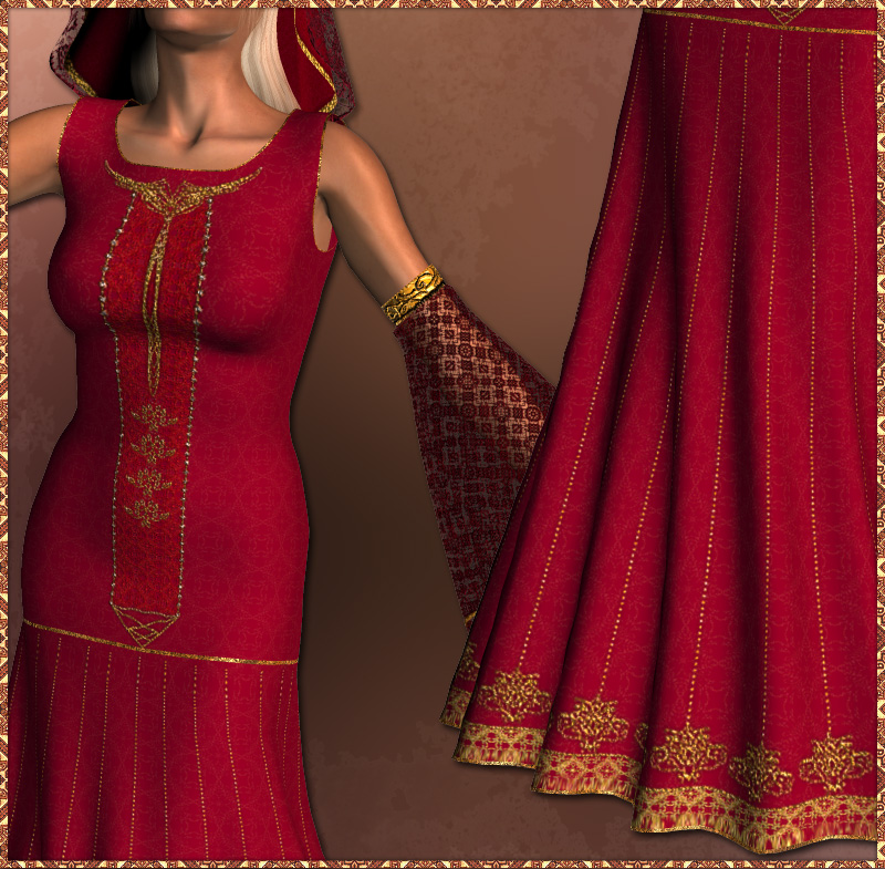 Aleena - Dynamic Clothing Set by N/A
