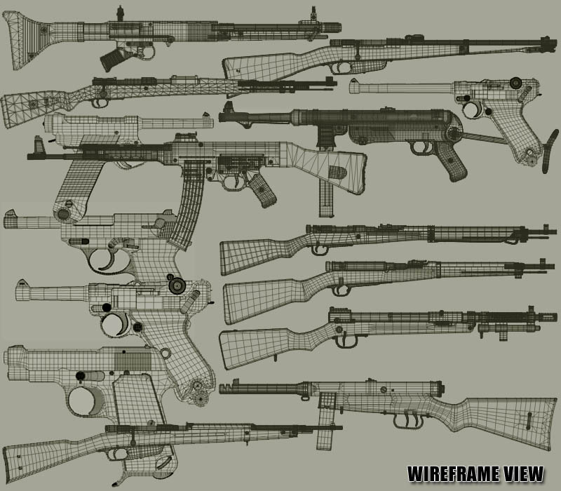 WWII Weapons -Pack 2_Axis Forces by N/A