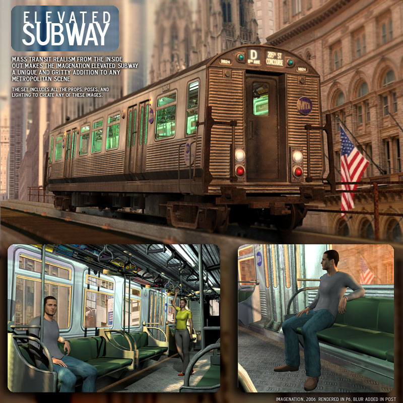 IN Elevated Subway by N/A