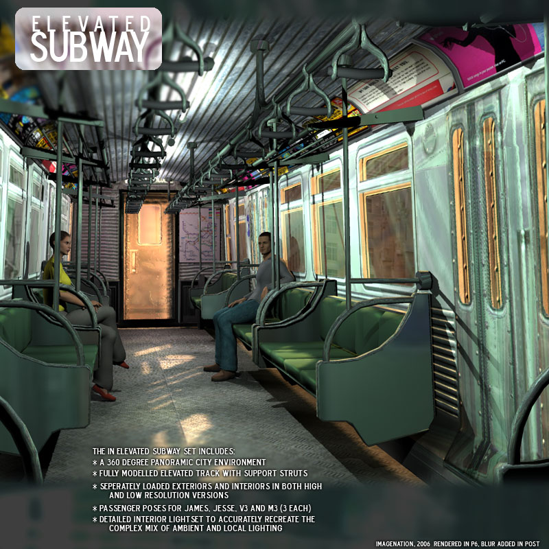 IN Elevated Subway by N/A