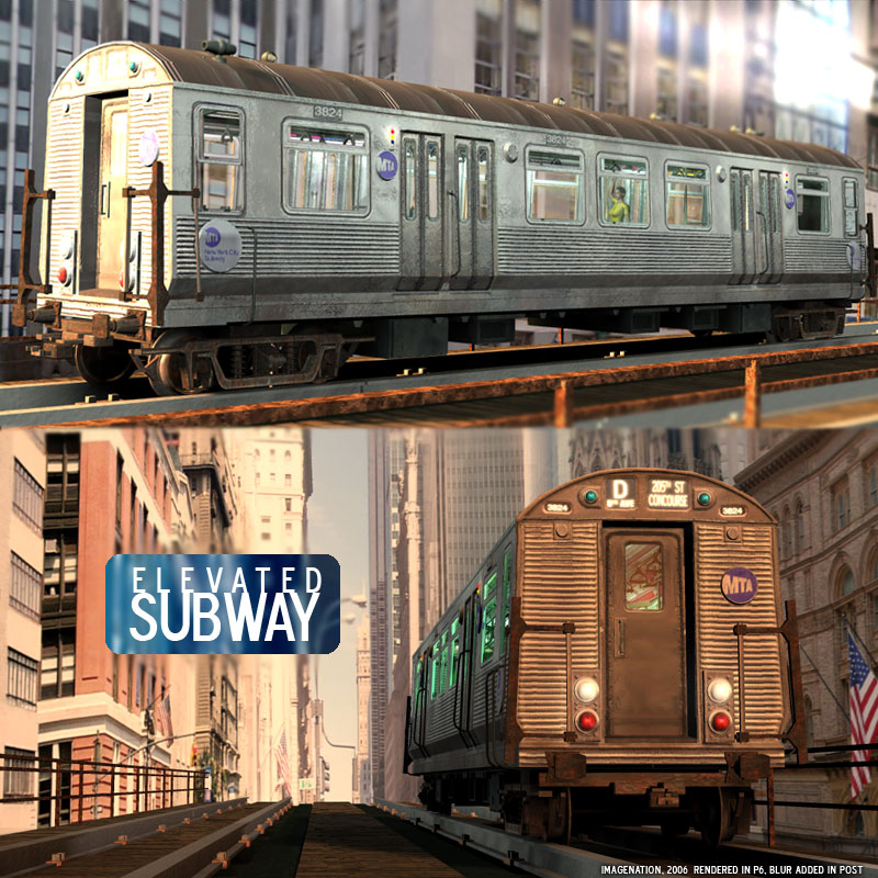 IN Elevated Subway by N/A