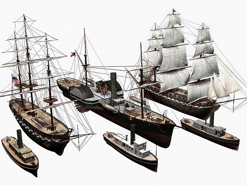 Ships Of The US Civil War by N/A