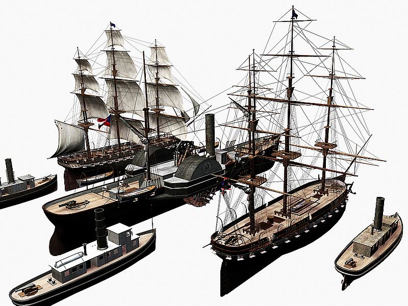 Ships Of The US Civil War by N/A