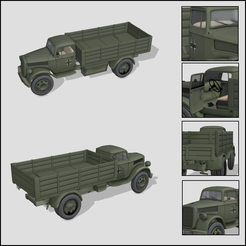 WWII blitz truck by N/A