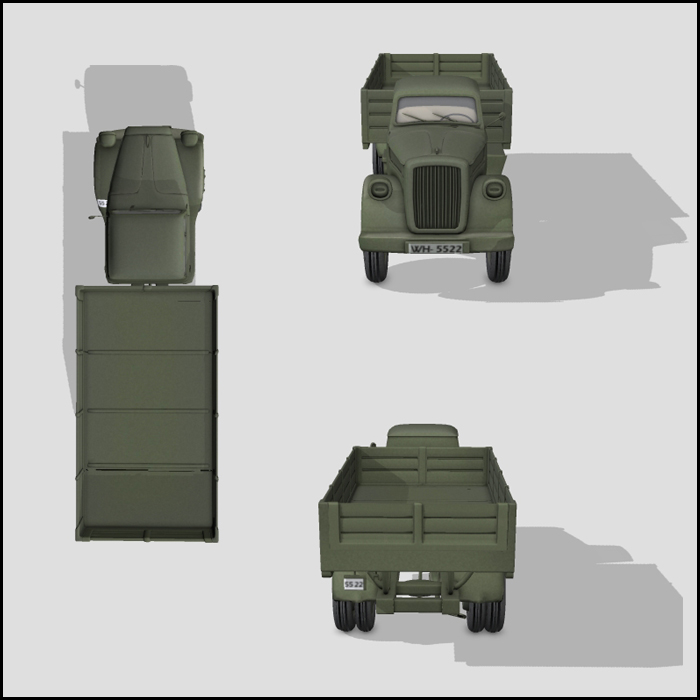 WWII blitz truck by N/A