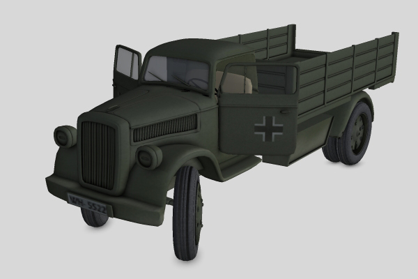 WWII blitz truck by N/A