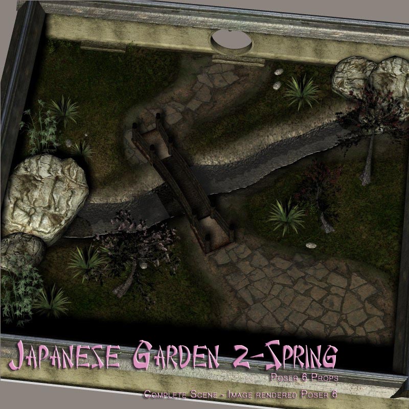 Japanese Garden 2-Spring by N/A