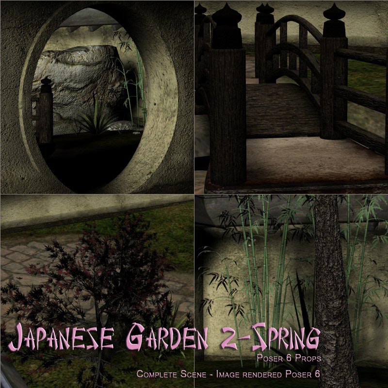 Japanese Garden 2-Spring by N/A