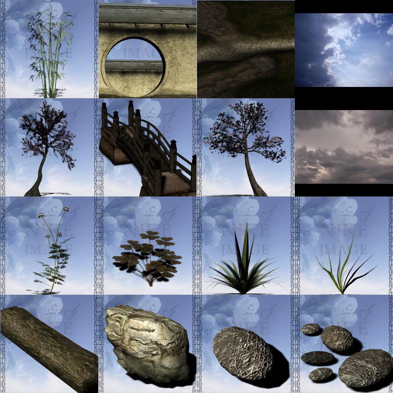 Japanese Garden 2-Spring by N/A