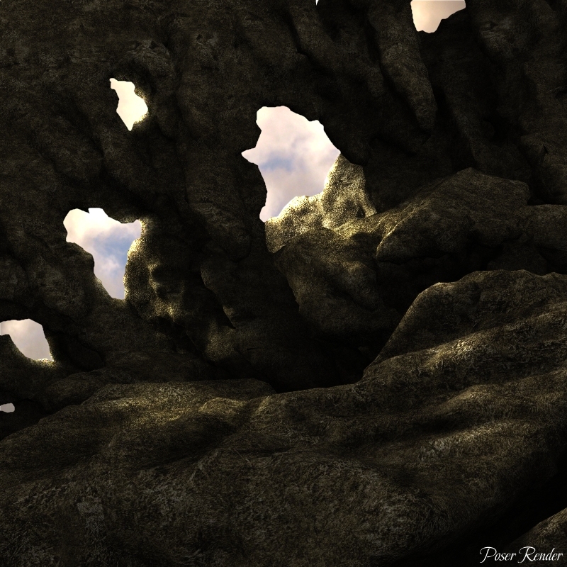 Fantasy Rock Formations by N/A
