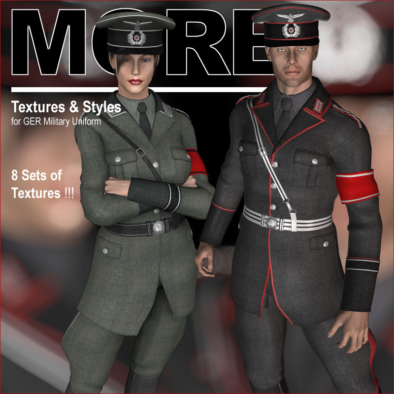 MORE Textures & Styles for GER Military Uniform by N/A