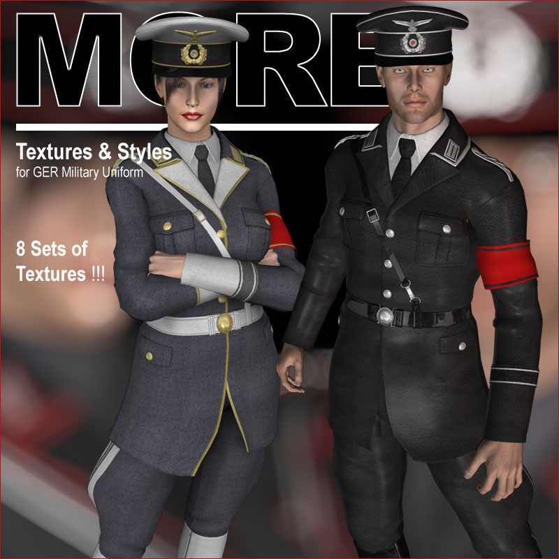 MORE Textures & Styles for GER Military Uniform by N/A