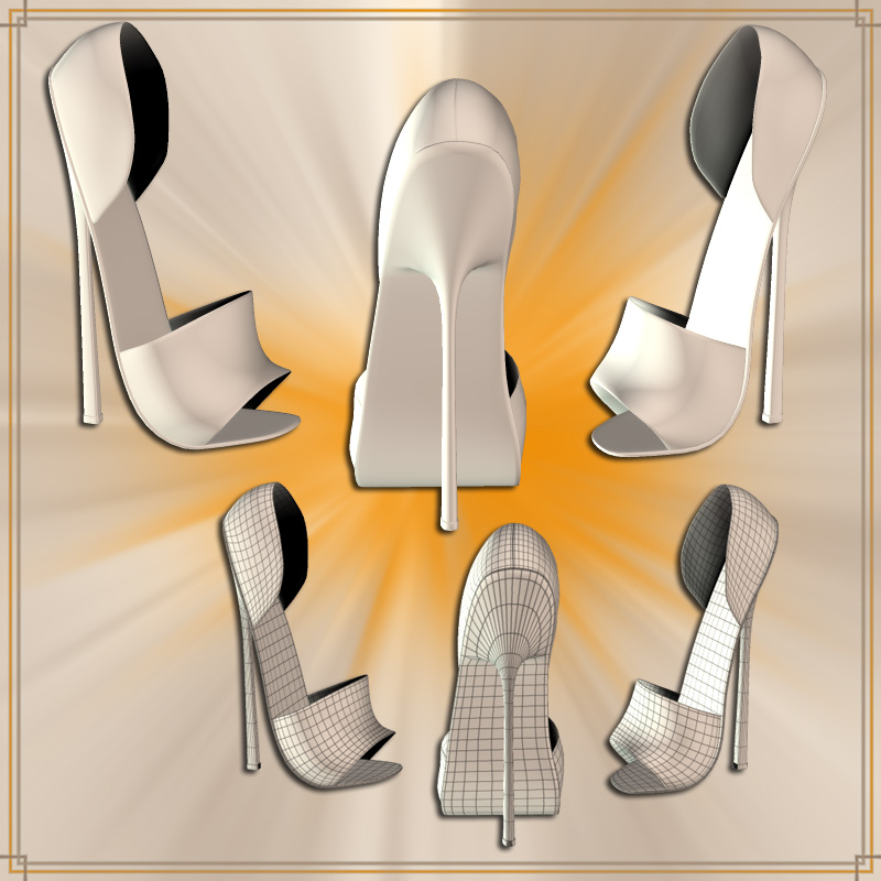 Extreme High Heels for V3, GND2 and A3 by N/A