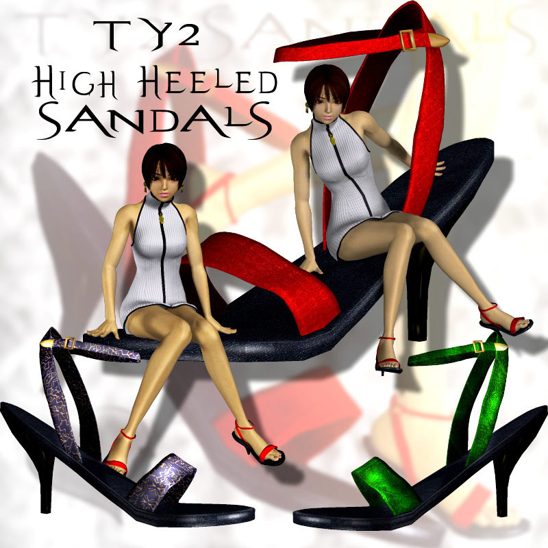TY2 High Heeled Sandals by N/A