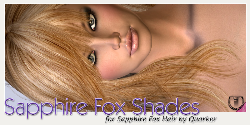 Sapphire Fox Shades Textures for Sapphire Fox Hair by Quarker by N/A