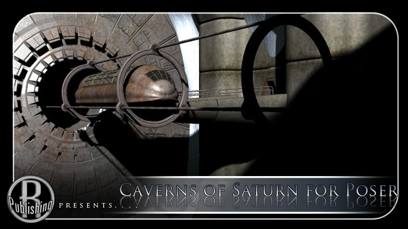 Caverns of Saturn (Poser, OBJ, Vue) by N/A