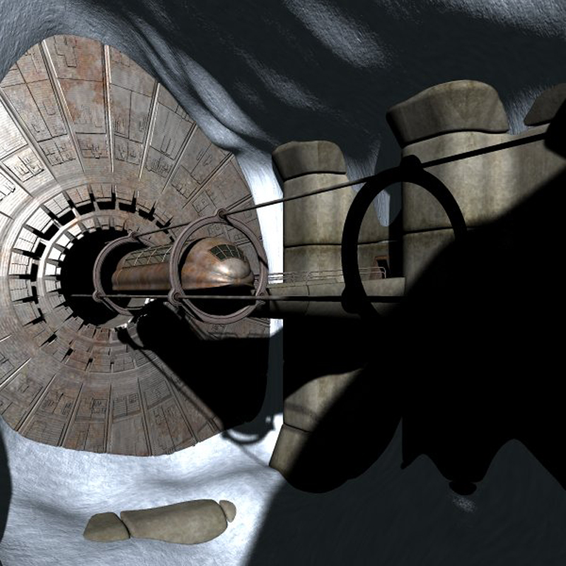Caverns of Saturn (Poser, OBJ, Vue) by N/A