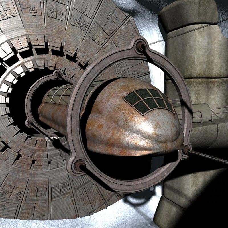 Caverns of Saturn (Poser, OBJ, Vue) by N/A