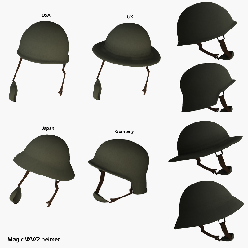 Magic WWII Helmet by N/A