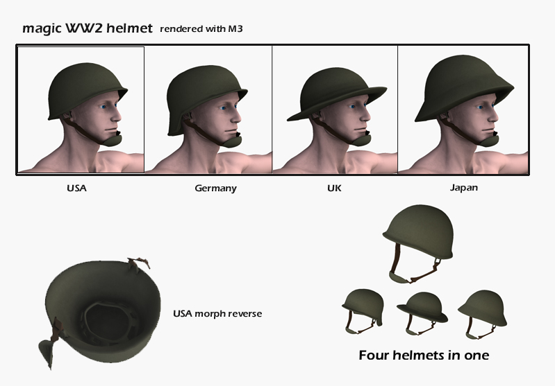 Magic WWII Helmet by N/A