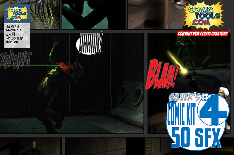 Comic Kit #4 50 SFX by N/A