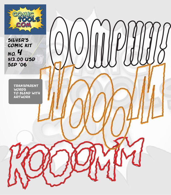 Comic Kit #4 50 SFX by N/A