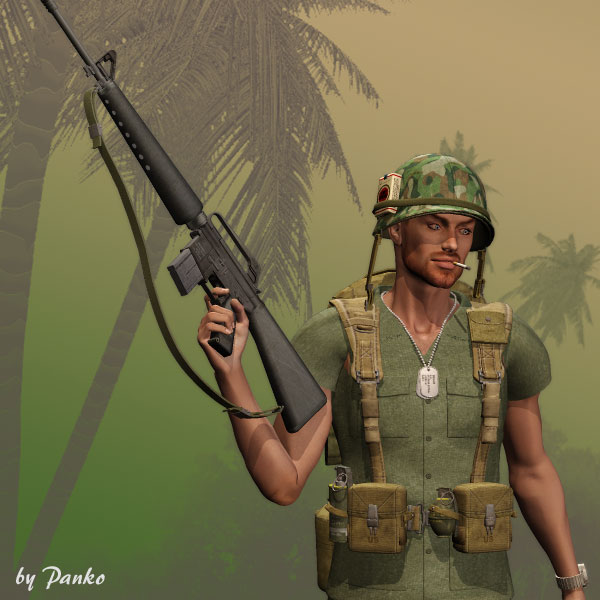 GI Combat Gear-M3_Vietnam by N/A