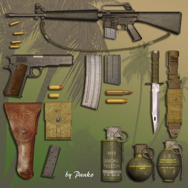 GI Combat Gear-M3_Vietnam by N/A
