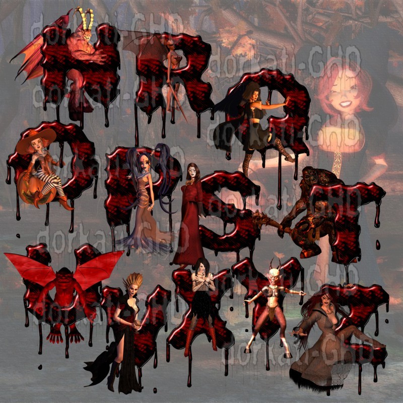 Halloween Alphabet by N/A