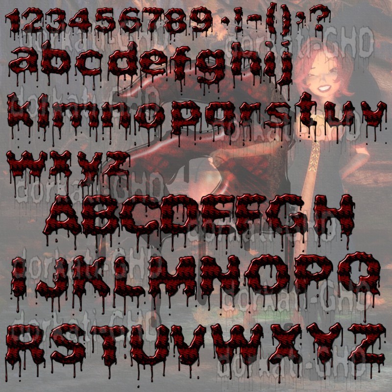 Halloween Alphabet by N/A