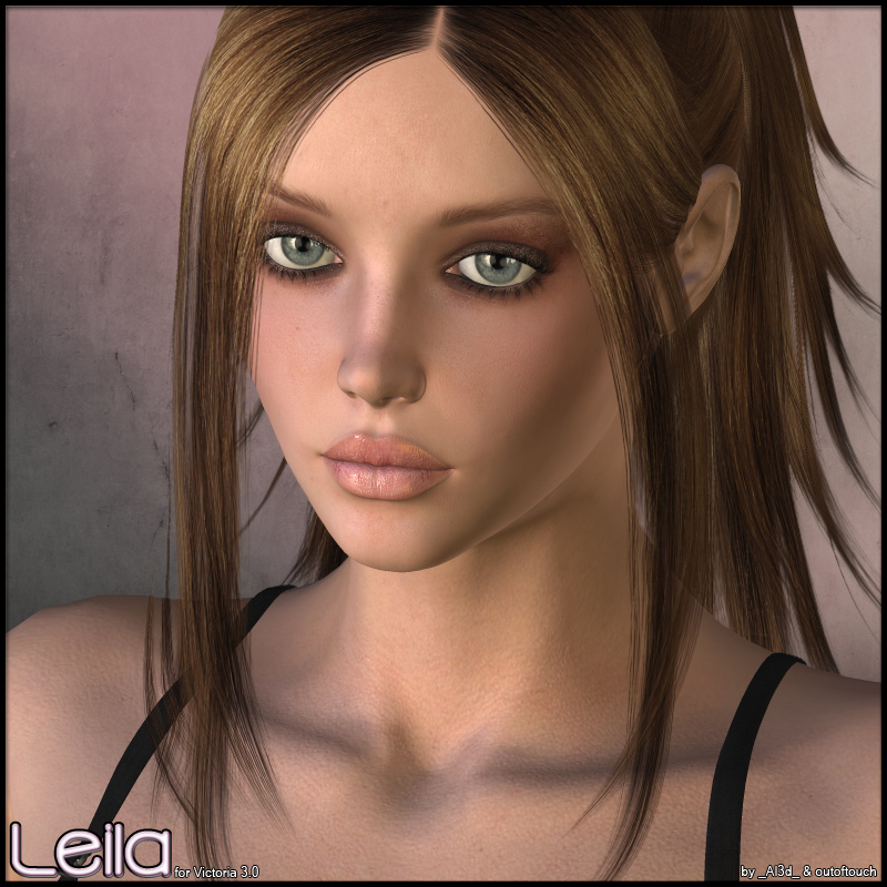 Leila for V3: Character & Lingerie by N/A