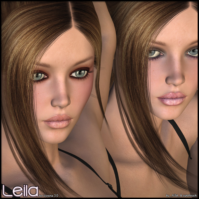 Leila for V3: Character & Lingerie by N/A