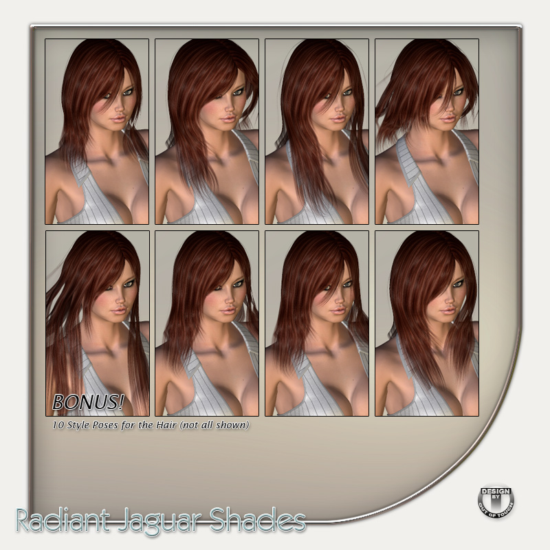 °Radiant Jaguar Shades° Textures & Styles for Radiant Jaguar Hair by N/A