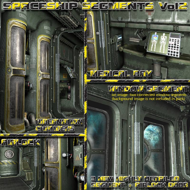 Spaceship Segments Vol2 by N/A