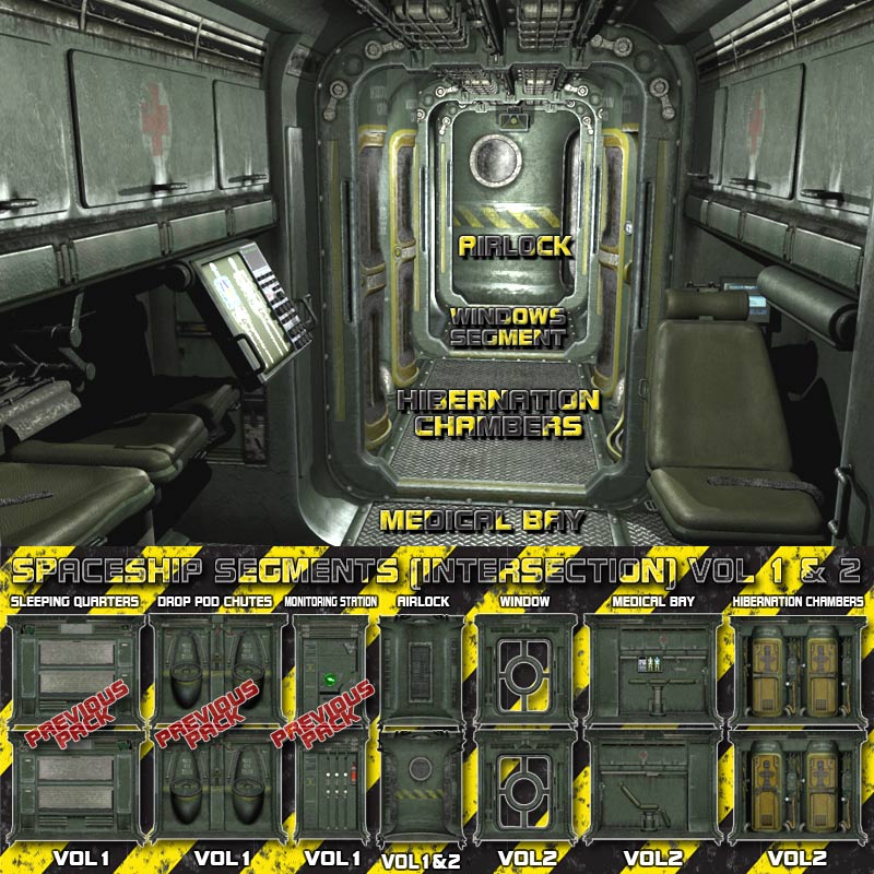 Spaceship Segments Vol2 by N/A
