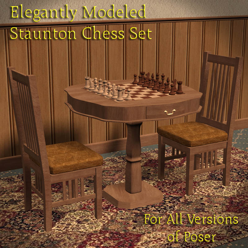 Chess Set for Poser by N/A
