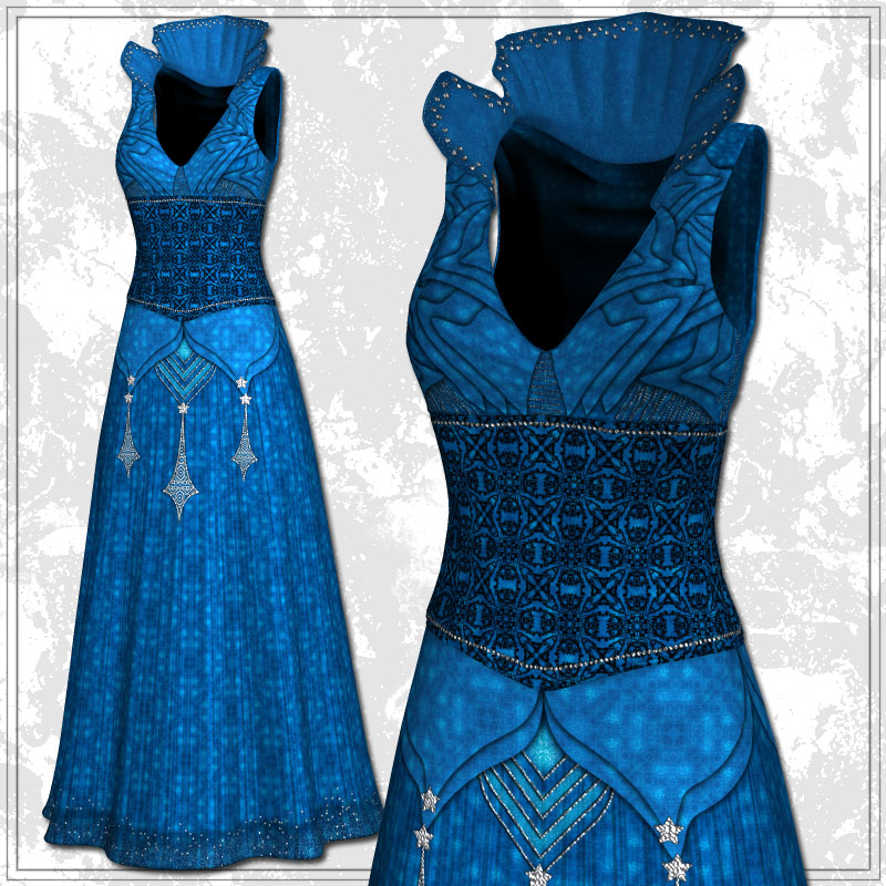 V4 Gown and HighHeels by N/A